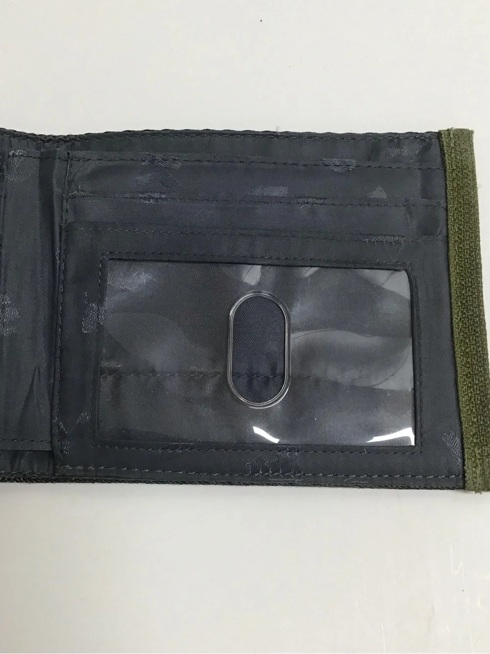 Disney Harveys Collab Forest Mickey Seatbelt Wallet Billfold Camouflage Vintage